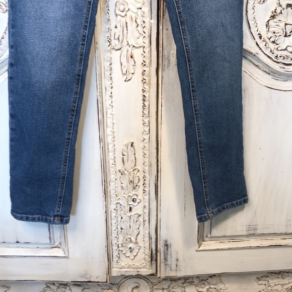 WAREHOUSE Brand Slim Straight High Waist Medium Wash Jeans Size 28 - Picture 4 of 10